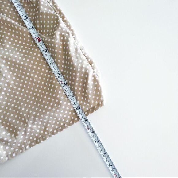 Compania Fantastica // beige skirt with polka dots // Size Medium // EUC - Picture 6 of 7
